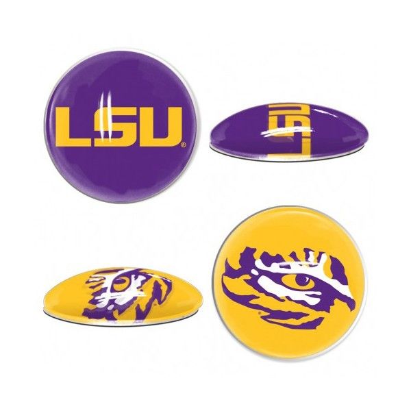 Premium Edition LSU Sport Dotts 2-Pack Glass Magnets